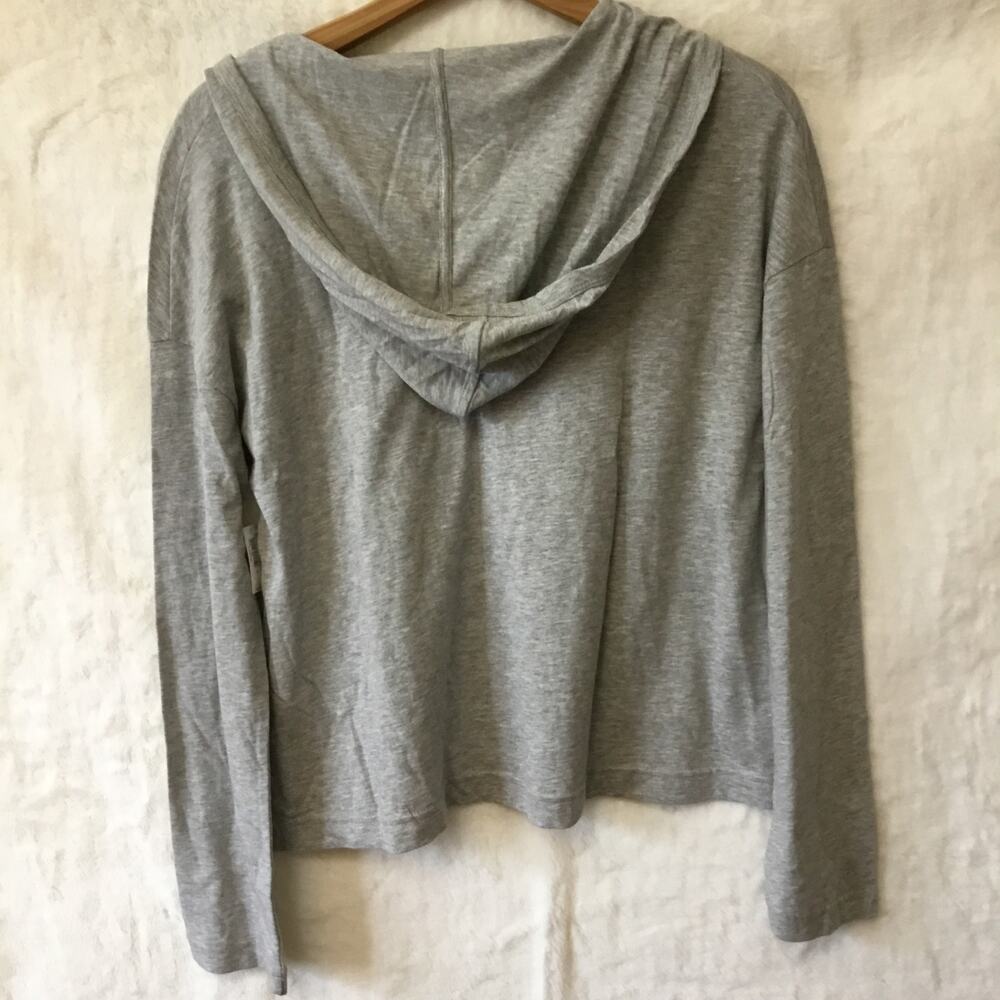 GAP Gray Jersey Knit Hoodie - Picture 9 of 15
